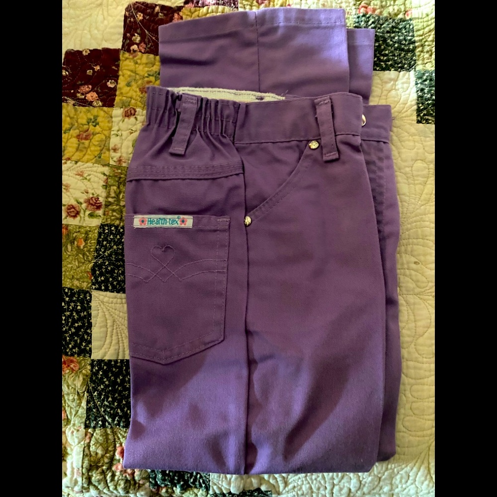 New purple jeans